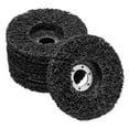 thumbnail image 1 of Uxcell 5 Pcs Roues Dénudées 4.5"x7/8 Pouces pour Moulin d'Angle Noir, 1 of 6