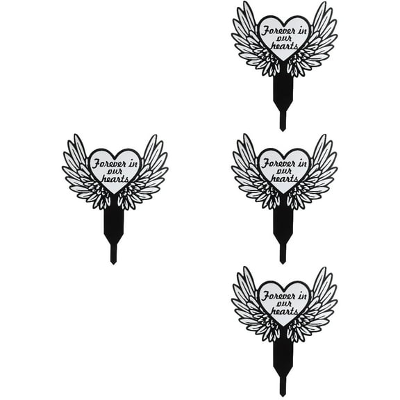 WORGEOUS 4 Count for Graves Cemetery Memorial Pile