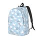 thumbnail image 1 of Disketp Cute Goose On A Blue Sky Mochila de Lona Estampada, Mochila Escolar de Viaje Ligera para Estudiantes y Portátil-Medium, 1 of 5