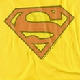 thumbnail image 2 of Superman Little Logos Women's T Shirt, Yellow, Medium, 2 of 6
