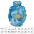 thumbnail image 2 of Oceanic Gold Map Print Men's Women Vintage 3D Hooded Sweatshirt - All-Season Loose Fit Streetwear, 2 of 6
