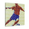 thumbnail image 2 of Soccer In Points. - Canvas, 2 of 10