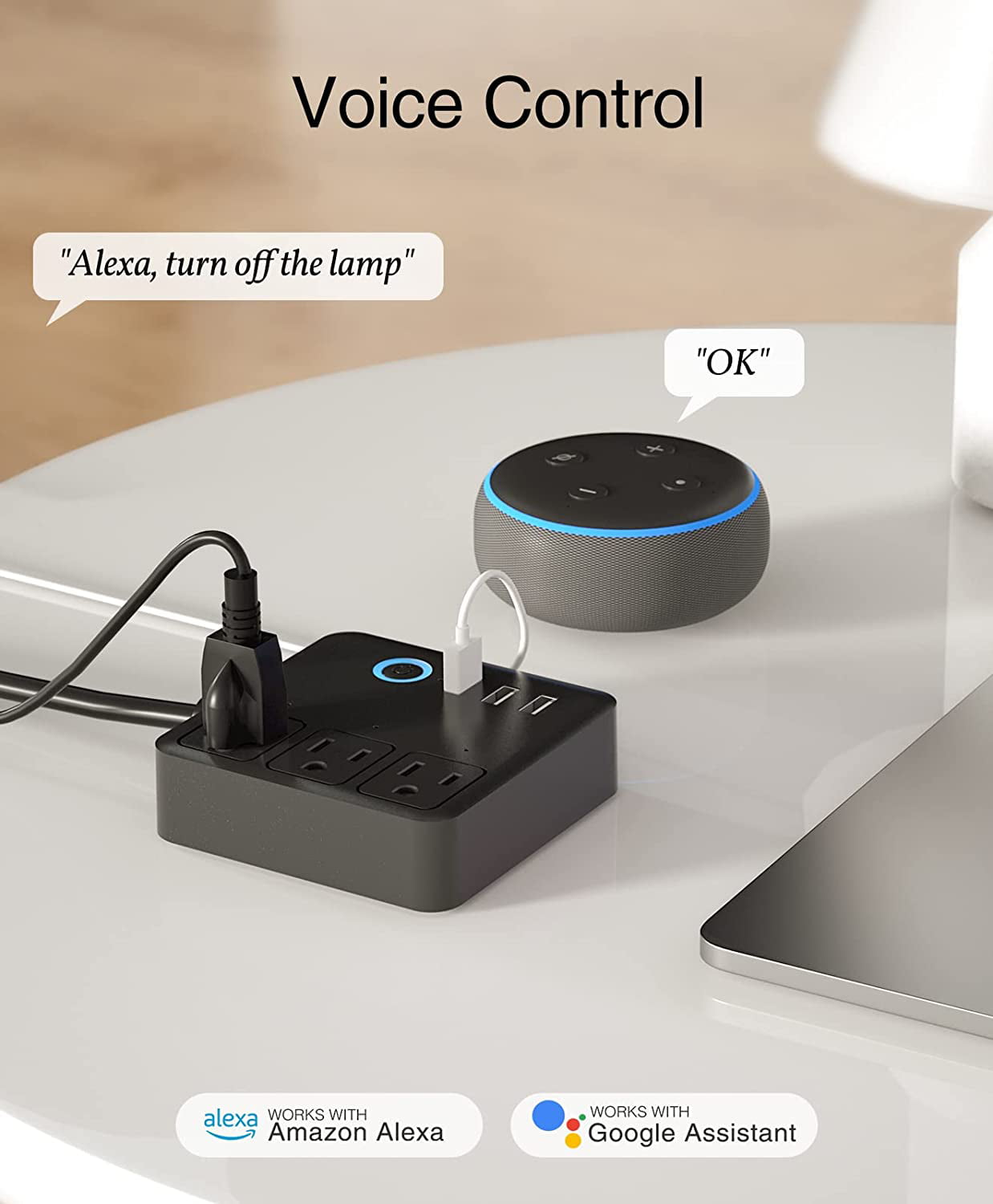Aoycocr Alexa Smart Plugs - Mini Bluetooth WIFI Smart Socket Switch Works  With Alexa Echo Google Home, Remote Control Smart Outlet with Timer  Function, No Hub Required, ETL/FCC Listed 4 Pack: 00713721996254
