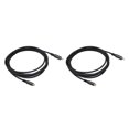 thumbnail image 1 of Methold Cable de extensión de Audio de a con carcasa de aleación, Cable de Subwoofer para reproductor de juegos de TV 3 metros 2piezas, 1 of 6