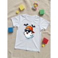 thumbnail image 1 of Halloween T-shirt - Cartoon & Bat Print with Fashion Glasses & Fashion Glasses Design - Casual Round Neck Short Sleeve Tee for Kids, Breathable Playwear for Halloween, Themed Parties & Ev, 1 of 6