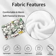 thumbnail image 6 of Kainsy Cute Panda Blanket, Flannel Fleece Cartoon Panda Blanket Soft Cozy Plush Fleece Blanket Gifts for Women Girls Plush Warm Throw Blanket for Bedroom Living Room Sofa Couch " inch(40"x50"), 6 of 7