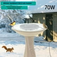 thumbnail image 4 of Thermostatically Controlled Bird Bath Heater With Automatic Shut Off For Winter Bird Care And Deicing, 4 of 6
