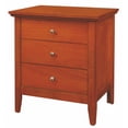 thumbnail image 2 of Glory Furniture Hammond 3 Drawer Nightstand in Oak, 2 of 4