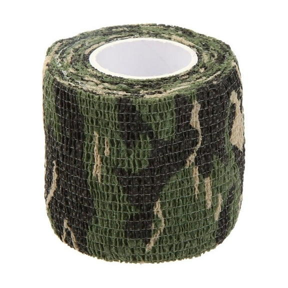 Camouflage Tape,Roll Reusable 1 Roll Reusable Wrap Stealth Tape Cle Wrap 5x4.5m Hxber