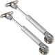 thumbnail image 1 of Puntal de gas de 50 N/10 lb, resorte de gas de 6 pulgadas de longitud, soporte de elevación de seguridad, amortiguadores de gas, puntales de gas, bisagra de tapa abierta suave para gabinete,, 1 of 5