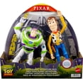 thumbnail image 5 of Disney y Pixar Toy Story Woody y Buzz de 7 pulgadas figuras de acción de juguete, paquete de 2, Pizza Planet Adventure, 5 of 5
