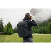 Lowepro ProTactic BP 350 AW II 16L Green Line Camera and Laptop Backpack, Black