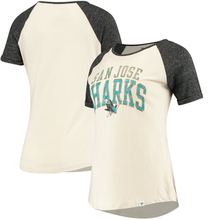 San Jose Sharks Fanatics Branded Women's True Classics Raglan T-Shirt - (Best Of San Jose)