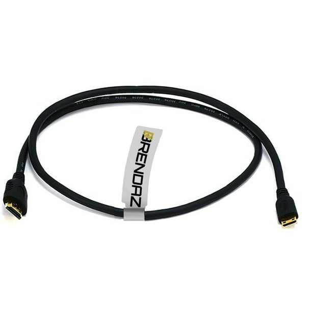 BRENDAZ" MINI HDMI AV Cable High Speed HDMI (A) with Mini HDMI