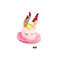 thumbnail image 1 of Bonitas Mascotas, Perros, Gatos, Gorros de Cumpleaños, Velas Coloridas Ajustables, Sombrero para Perros, Cachorros, Gatos, Disfraz de Cosplay, Tocado Rosa, 1 of 7