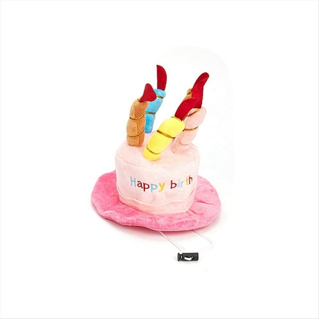 Bonitas Mascotas, Perros, Gatos, Gorros de Cumpleaños, Velas Coloridas Ajustables, Sombrero para Perros, Cachorros, Gatos, Disfraz de Cosplay, Tocado Rosa