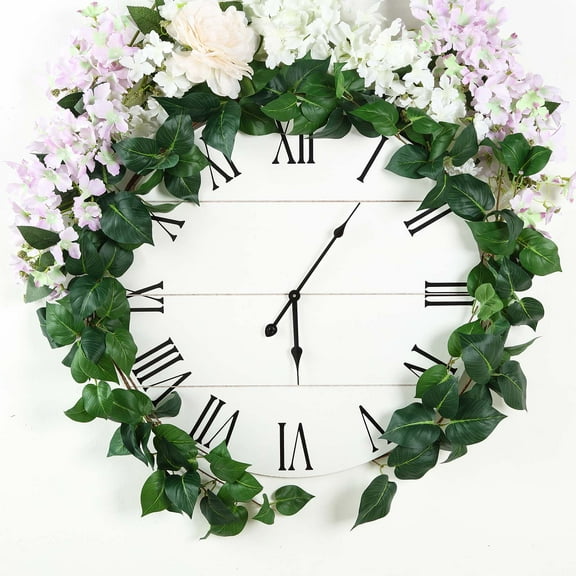 BalsaCircle 60" Green Artificial Poplar Leaves Vine Greenery Garland Wedding Party Centerpieces Decorations