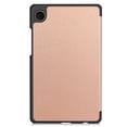 thumbnail image 4 of ELEHOLD Leather Protective Case for Samsung Galaxy Tab A9 2023 Adjustable Kickstand Magnetic Trifold Folio Slim Shockproof Case for Samsung Galaxy Tab A9 8.7 Inch Tablet,Rosegold, 4 of 9