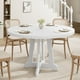thumbnail image 1 of Yeshouse Mesa de comedor para 4-6 personas, redonda de madera de 119 cm de diámetro con patas resistentes, perfecta para la cocina o el comedor (sillas no incluidas), 1 of 7