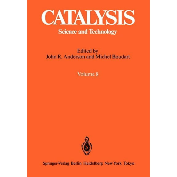 Catalysis Catalysis: Science and Technology, Book 8, (Paperback)