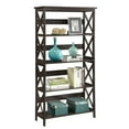 thumbnail image 2 of Convenience Concepts Oxford Five-Tier Bookcase in Espresso Wood Finish, 2 of 2