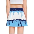 thumbnail image 4 of Ice Cream Girls' Sport Skirts 2-in-1 Tennis Running Golf Skorts with Built-in Shorts with Pocket, 4 of 6