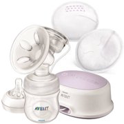 Philips Avent Single Electric Comfort Breast Pump with Bonus 30 Disposable Day Breast Pads