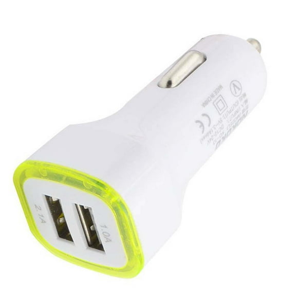 LED Dual USB Car Charger Cigarette Lighter charger Cigarette lighter charger Car USB car Charger for GPS Mobile Phone MP3 PDA Bluetooth Headset Digital Camera