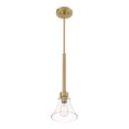 thumbnail image 5 of Designers Fountain Willow Creek 7 inch 1-Light Brushed Gold Contemporary Pendant Light, D204M-7P-BG, 5 of 8
