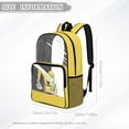 thumbnail image 7 of Xoenoiee Dinosaur Excavator Print Clear Backpack with Handle and Zipper Pocket, Casual Elementary School Bags Transparent Bookbag for Boys Large Capacity Bagpack Rucksack Travel Outdoor Daypack, 7 of 7
