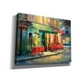 thumbnail image 2 of Epic Graffiti 'Red & Green Café' by Haixia Liu, Canvas Wall Art, 34"x26", 2 of 8