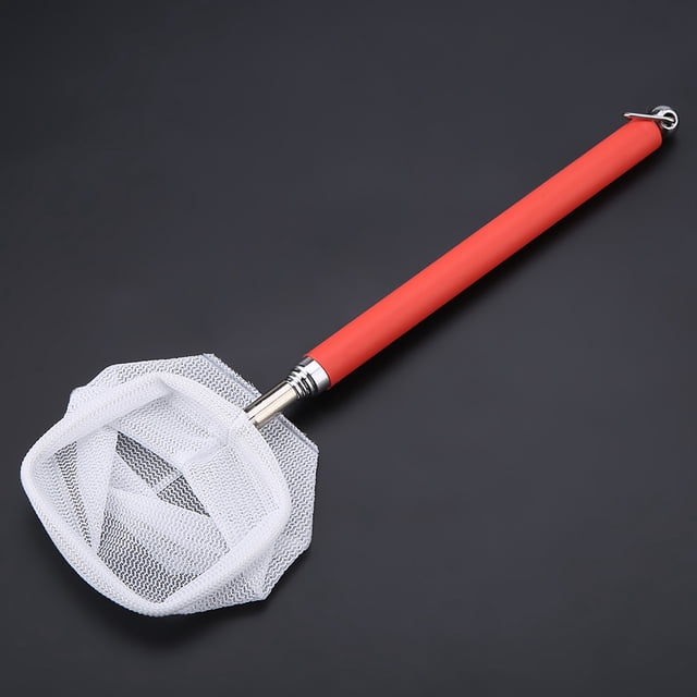 20-56.5cm Extendable Extendable Shrimp Skimming Net, Lightweight Shrimp Skimming Net, Safe Quick Release Pond For Shrimp Fish Tank Aquarium For Fish