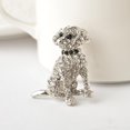 thumbnail image 2 of Pernos de Broche de Animales Perro de Metal Moda Plata perfecl, 2 of 8