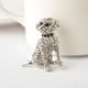 thumbnail image 2 of Broche de Animal jinwen 2pcs Gran Rhinestone Pin Nupcial, 2 of 8