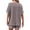 Gray-Brown, variant on Womens Crew Neck 2-Piece Short Sets Cap Sleeve Drawstring Summer Sweatsuit with Pocket Khaki XL
