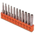 thumbnail image 1 of Ensemble de 11 Bits Star Résistants au Tassage, Acier S2, T7 - T40 Bits de Sécurité Torx Ensemble de 11 Bits Torx Ensemble de 11 Bits Torx, 1 of 5