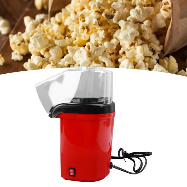 Popper à Air Chaud, Machine à Maïs Soufflé Électrique Efficace Petite pour Fête