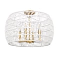 thumbnail image 2 of Wry Lighting Ellie 4-light Semi-Flush Mount in Modern Brushed Gold, 2 of 10