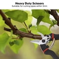 thumbnail image 3 of Heavy Duty Scissors, 4cm Long Blade Pruning Shears Labor Saving Wear Resistance  for Tree Branch Trimming, 3 of 7