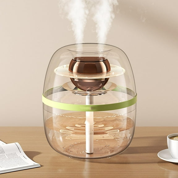 MATN Humidifiers for Bedroom, 2025 NEW Humidifier Large Room, Living Room Humidifier, Automatic Mode Humidity Sensor, 3l Large Capacity Mute Humidifier (GREEN)