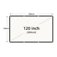 thumbnail image 2 of Projection Screen White Grid Anti-Light 160 ° Viewing Angle Reflective, 2 of 5