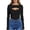 Black, variant on Women's Long Sleeve Slim Fit T-Shirt, Stretchy Crew Neck Cutout Casual Top, 1 Piece, S-XXL Plus Size Friendly