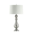 thumbnail image 3 of JONATHAN Y Murano 32" Swirled Crystal/Glass LED Table Lamp, Gray, JYL2063A, 3 of 8