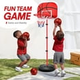thumbnail image 3 of Ayieyill Kids Basketball Hoop with 3 Balls, Basketball Hoop Indoor Toddler Basketball Hoop Basketball Goals Indoor Outdoor Play, 3 of 8