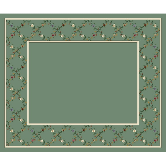 Milliken Design Center Area Rug MAIDEN PERIDOT II Maiden Peridot Ii 7' 7" x 7' 7" Round