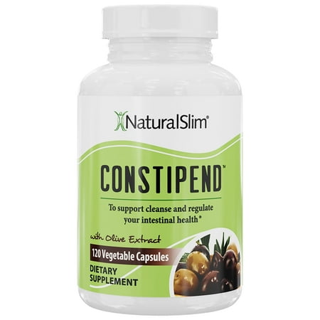 NaturalSlim Constipend® - Colon Cleanse and Constipation Relief, 120 Capsules