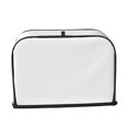 thumbnail image 2 of Xecao White Print 2 Slice Toaster Cover with Pockets, Small Appliance Cover, Dust and Fingerprint Protection, Machine Washable, 2 of 7