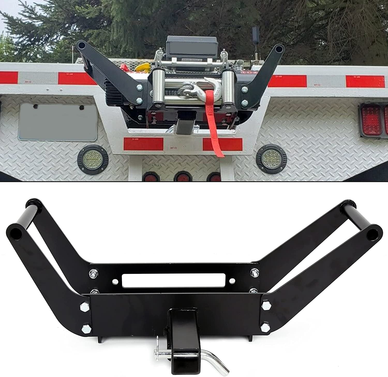 Buy HECASA 10 x 4 1/2 Cradle Winch Mounting Plate for Harbor Freight