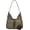 Green, variant on Suede Shoulder Bag for Women Brown Suede Purse Fall Purse Crescent Crossbody Satchel Bag Retro Suede Handbags