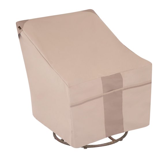 Modern Leisure Monterey Outdoor Patio Swivel/Lounge Chair Cover, 37.5"L x 39.25"W x 38.5"H, Beige